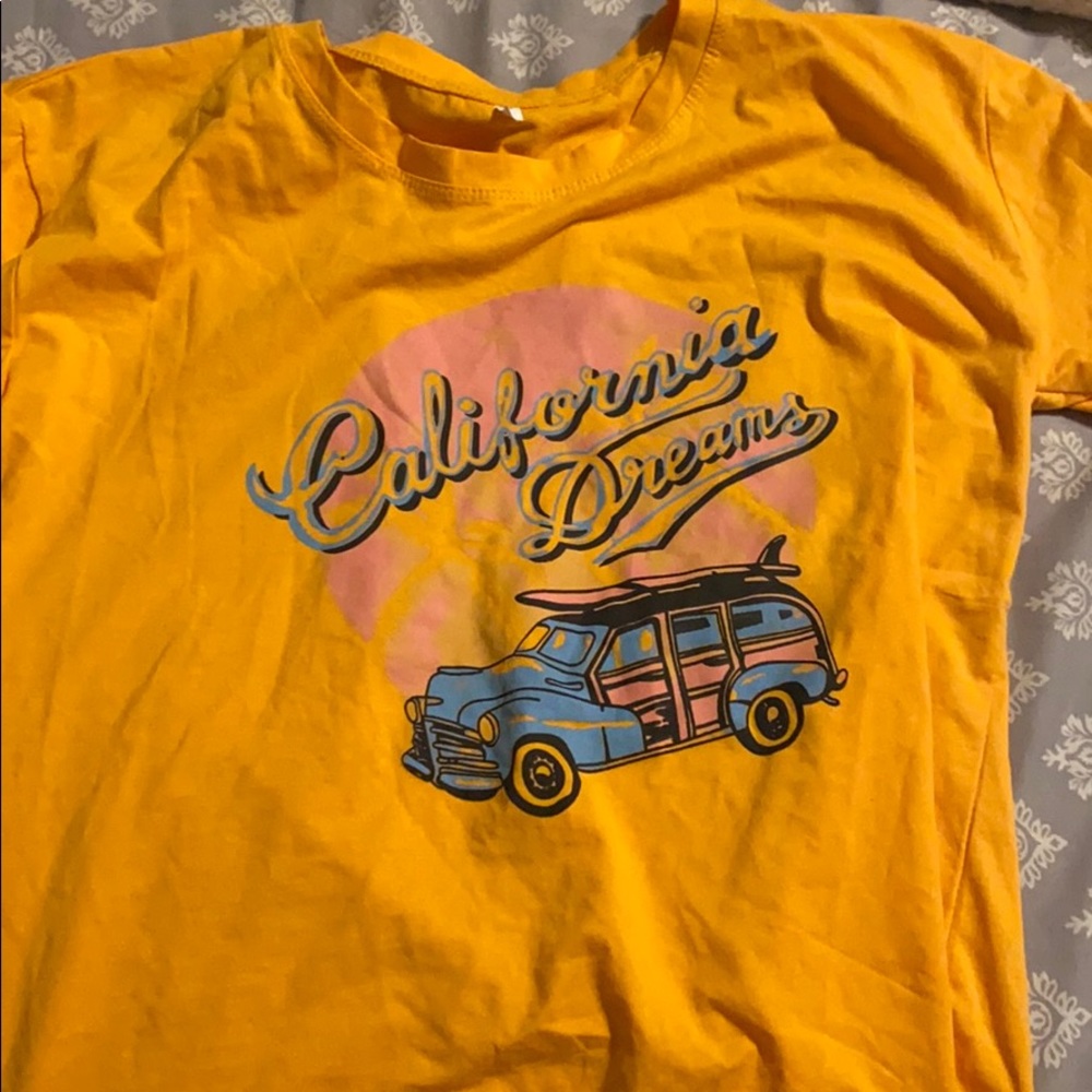 california dreams shein shirt